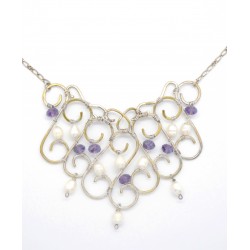 collana corta collier in...